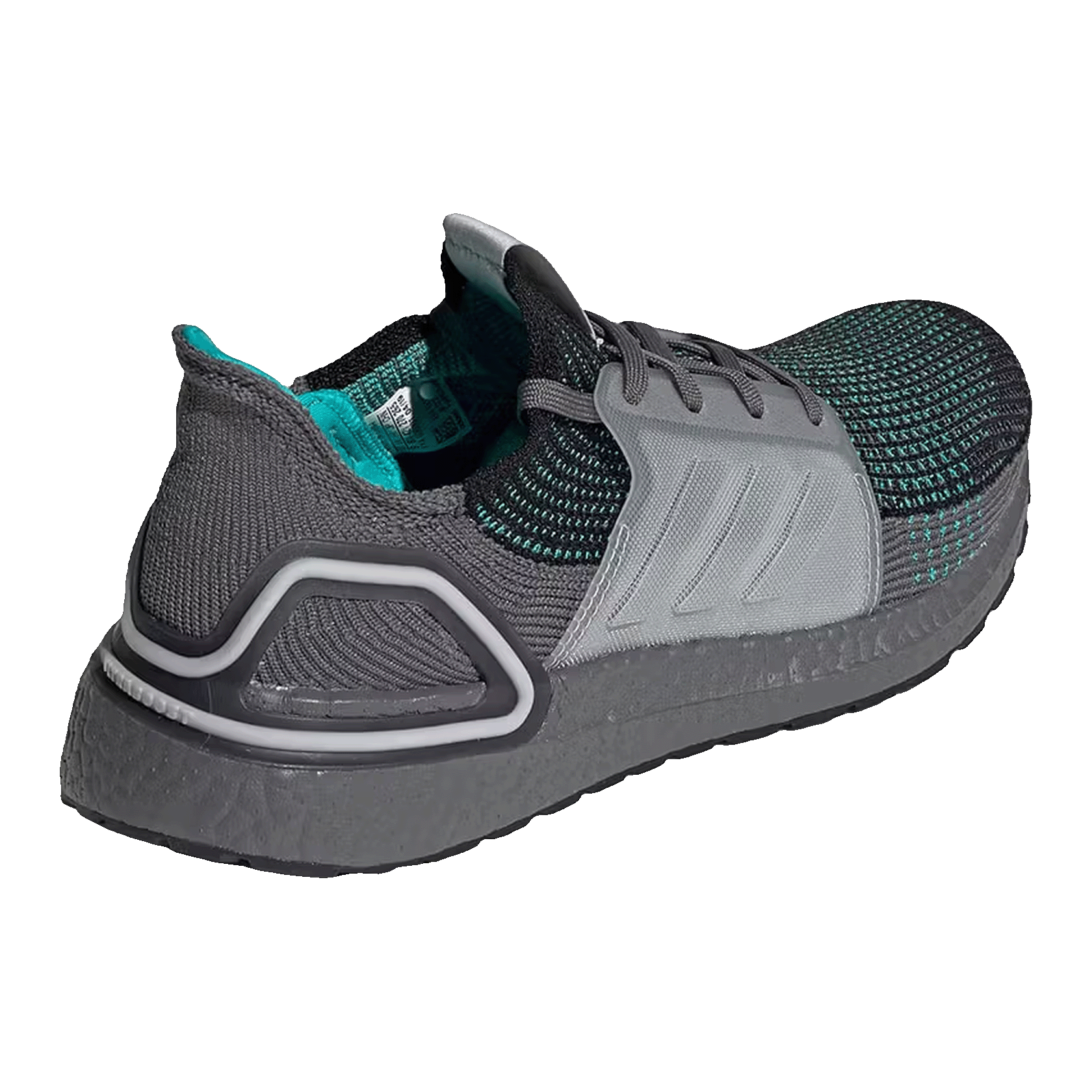 adidas Ultra Boost 19 Black Grey Back EF1339