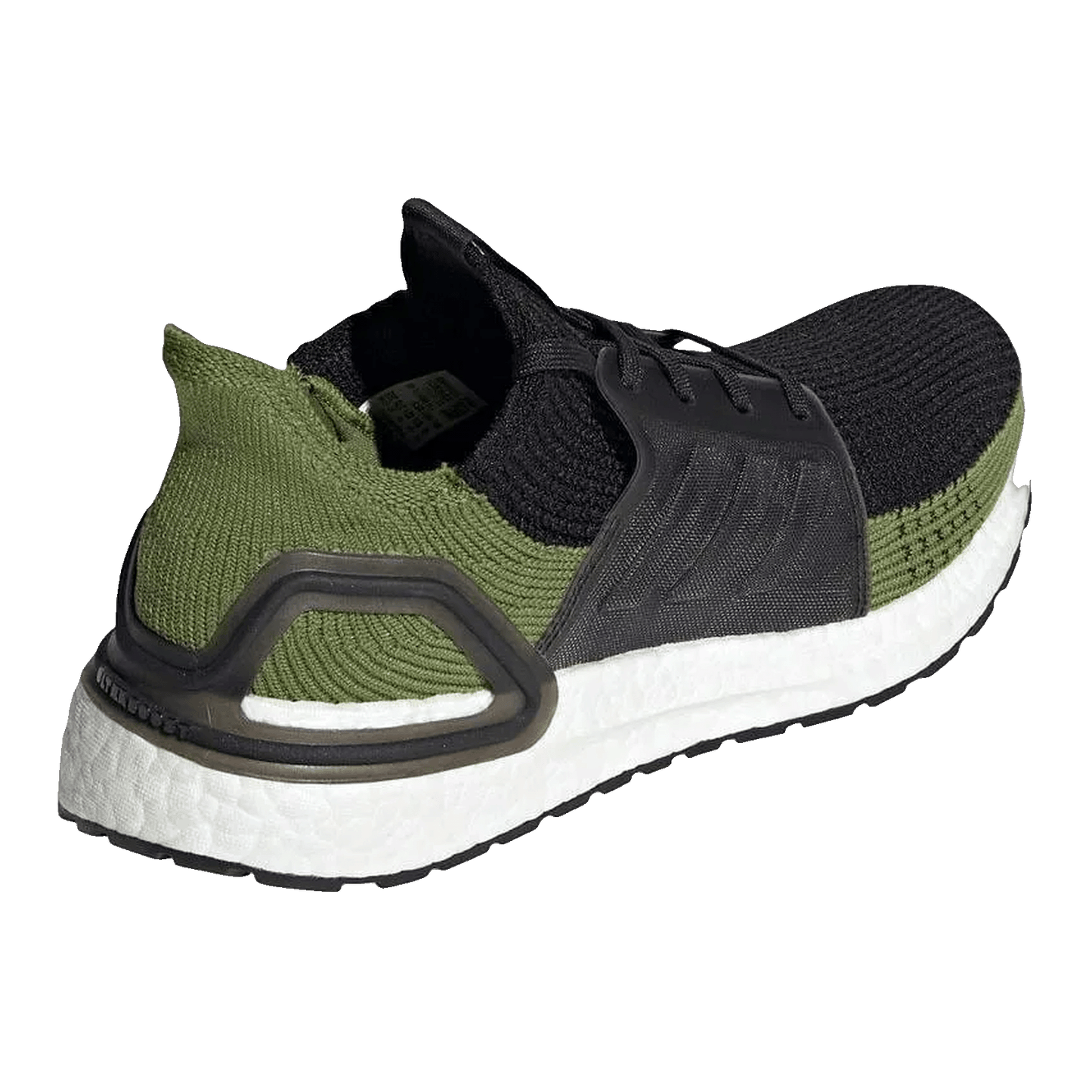 adidas Ultra Boost 19 Black Tech Olive Back G27511