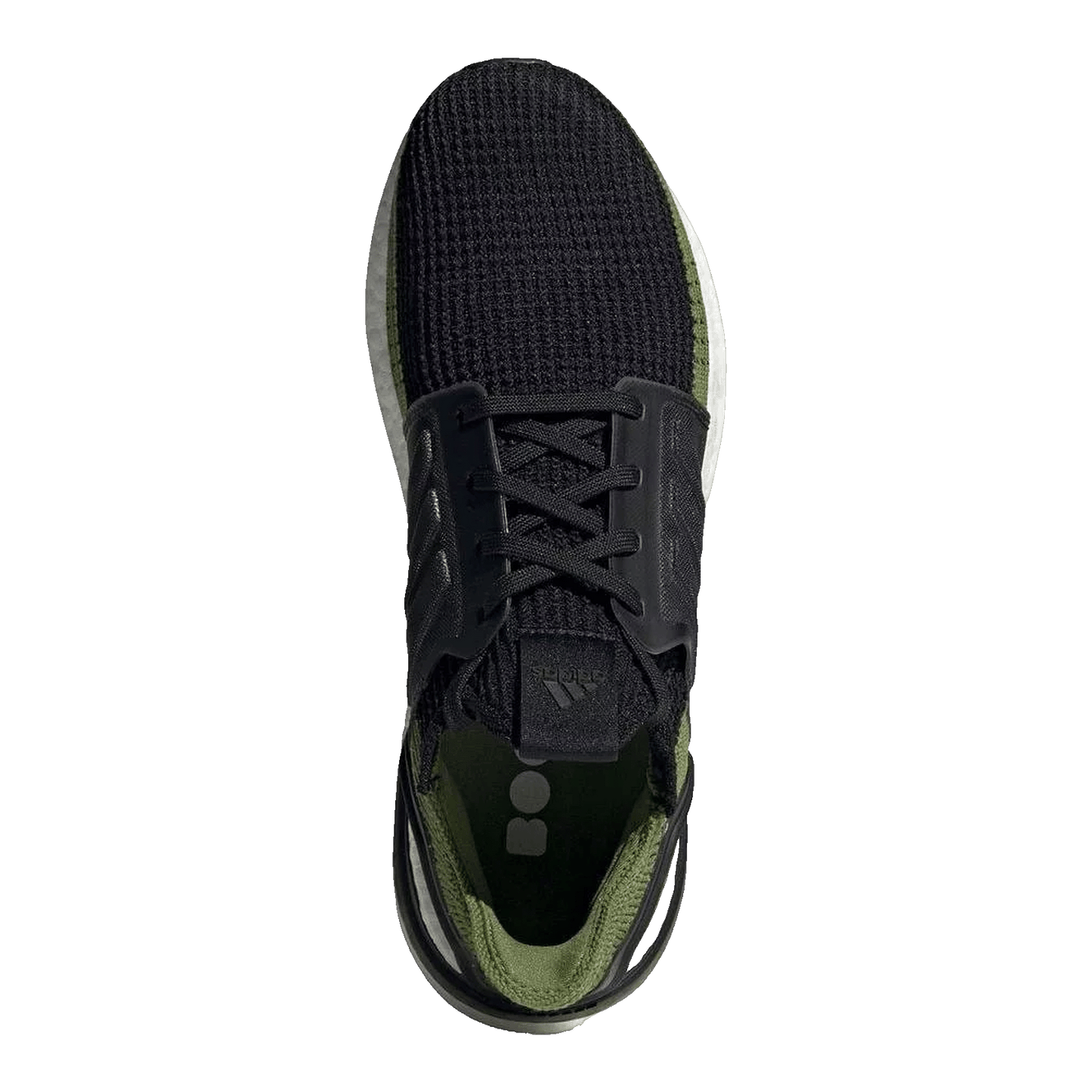 adidas Ultra Boost 19 Black Tech Olive Oben