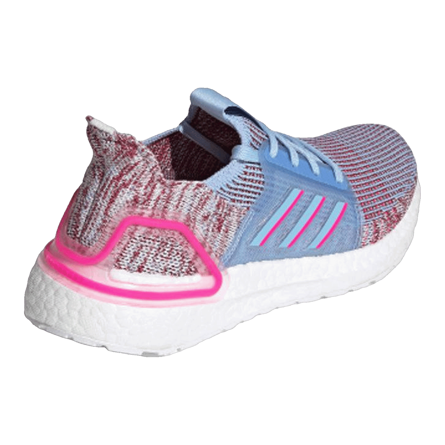 adidas Ultra Boost 19 Glow Blue (GS) Back EE6656