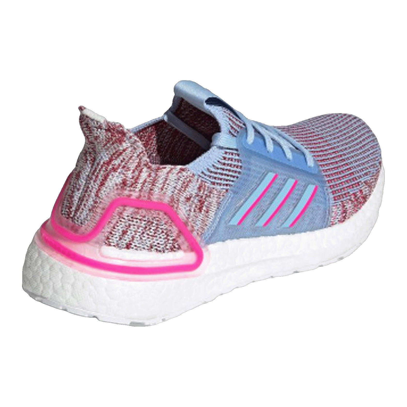 adidas Ultra Boost 19 Glow Blue (GS) Back EE6656
