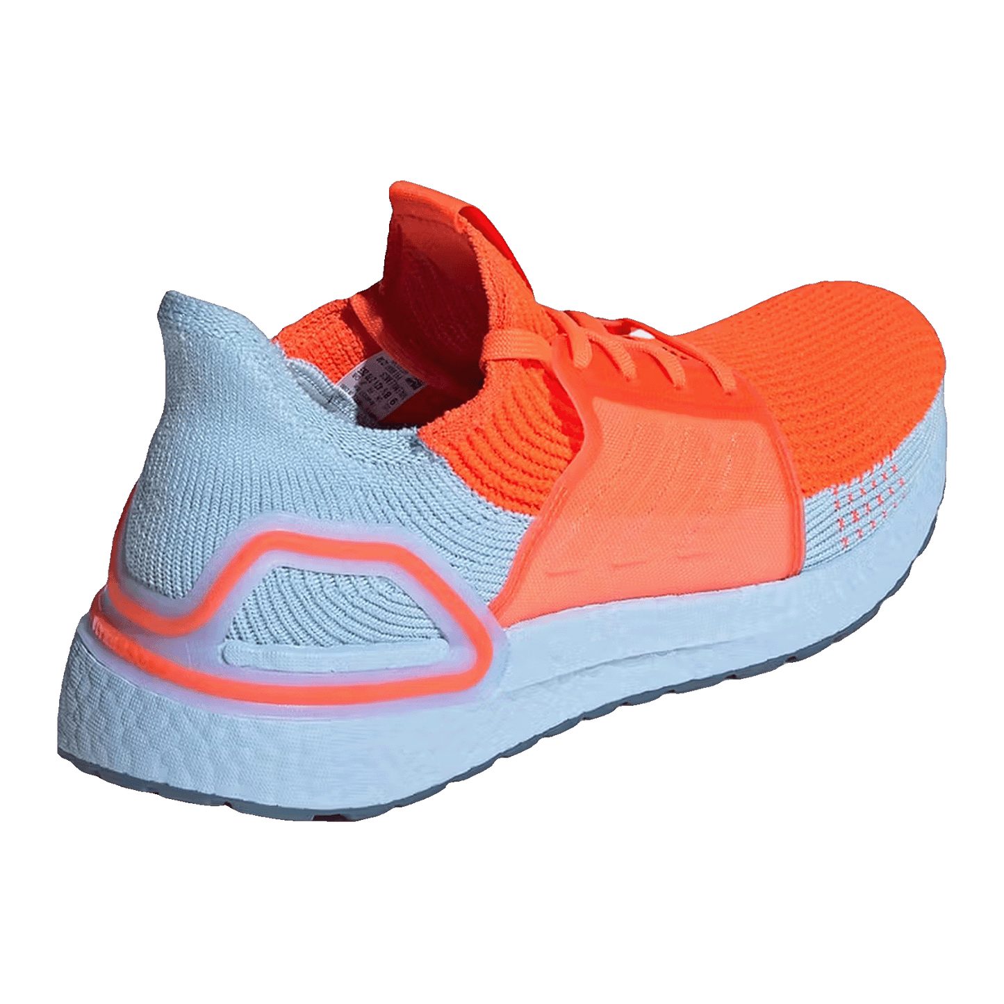 adidas Ultra Boost 19 Solar Red Glow Blue Back G27505