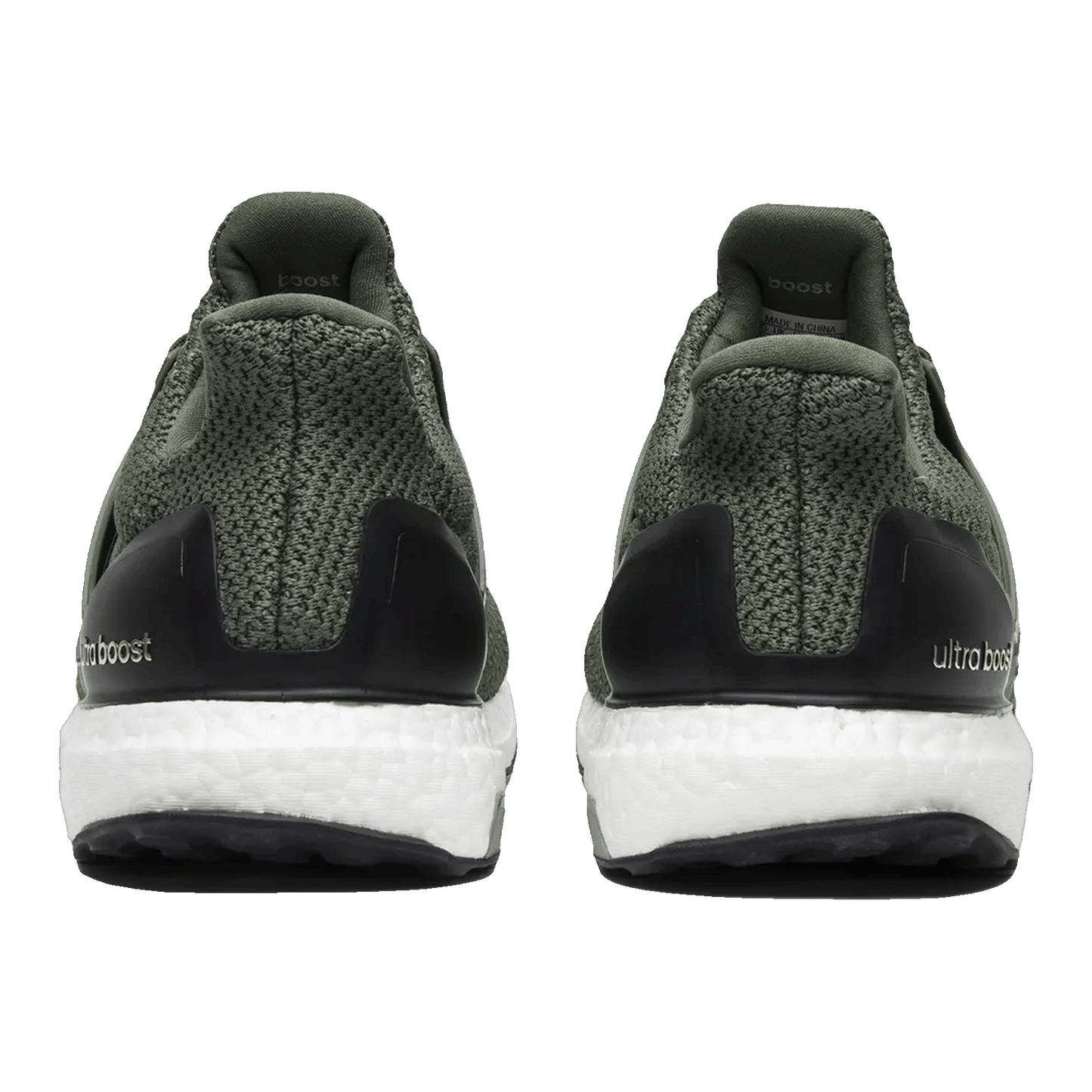 adidas Ultra Boost 2.0 Merino Wool Base Green Olive Back BB6055