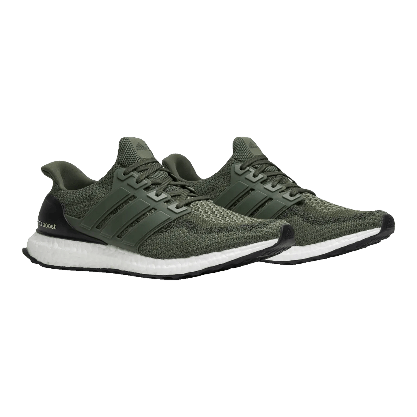 adidas Ultra Boost 2.0 Merino Wool Base Green Olive Side BB6055