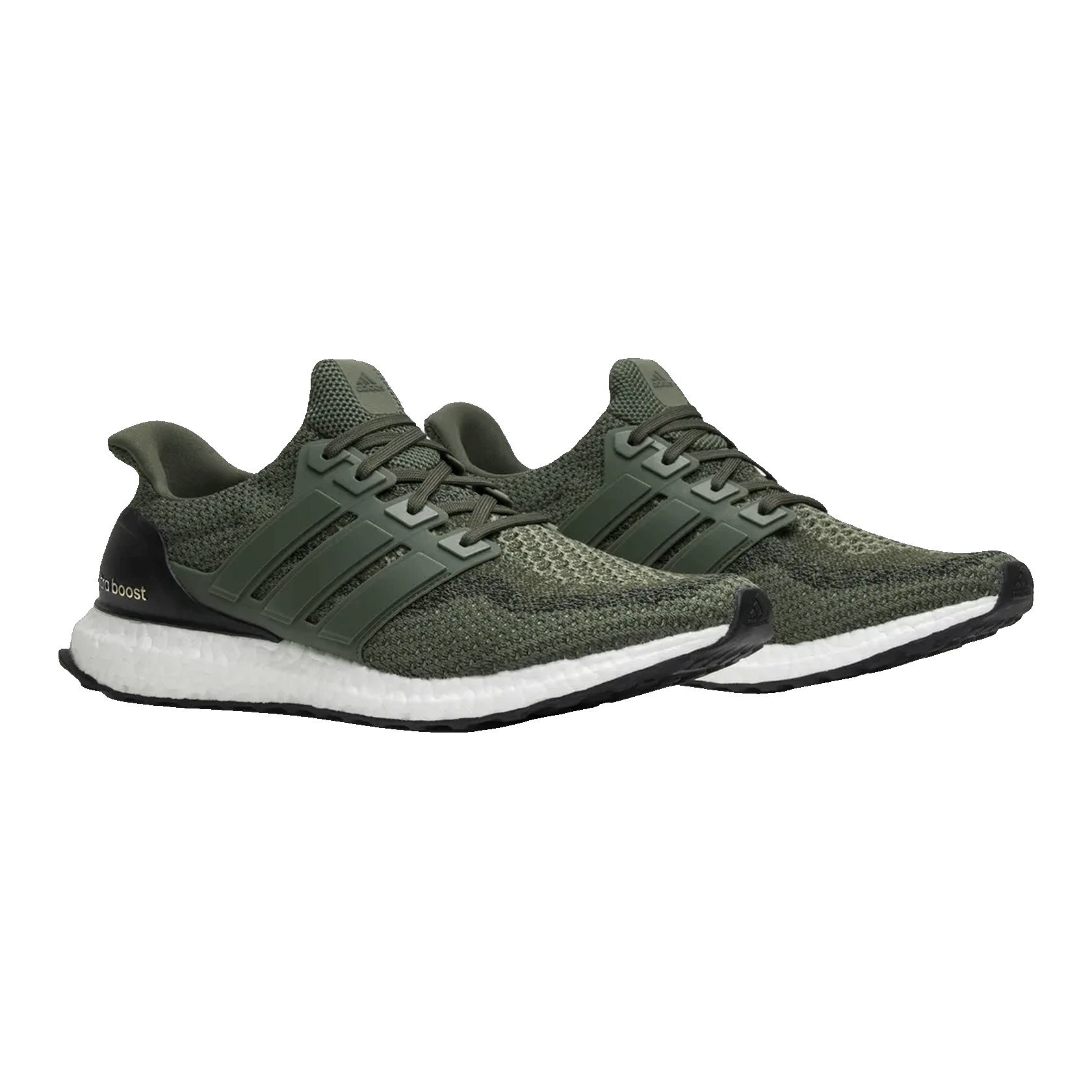 adidas Ultra Boost 2.0 Merino Wool Base Green Olive Side BB6055