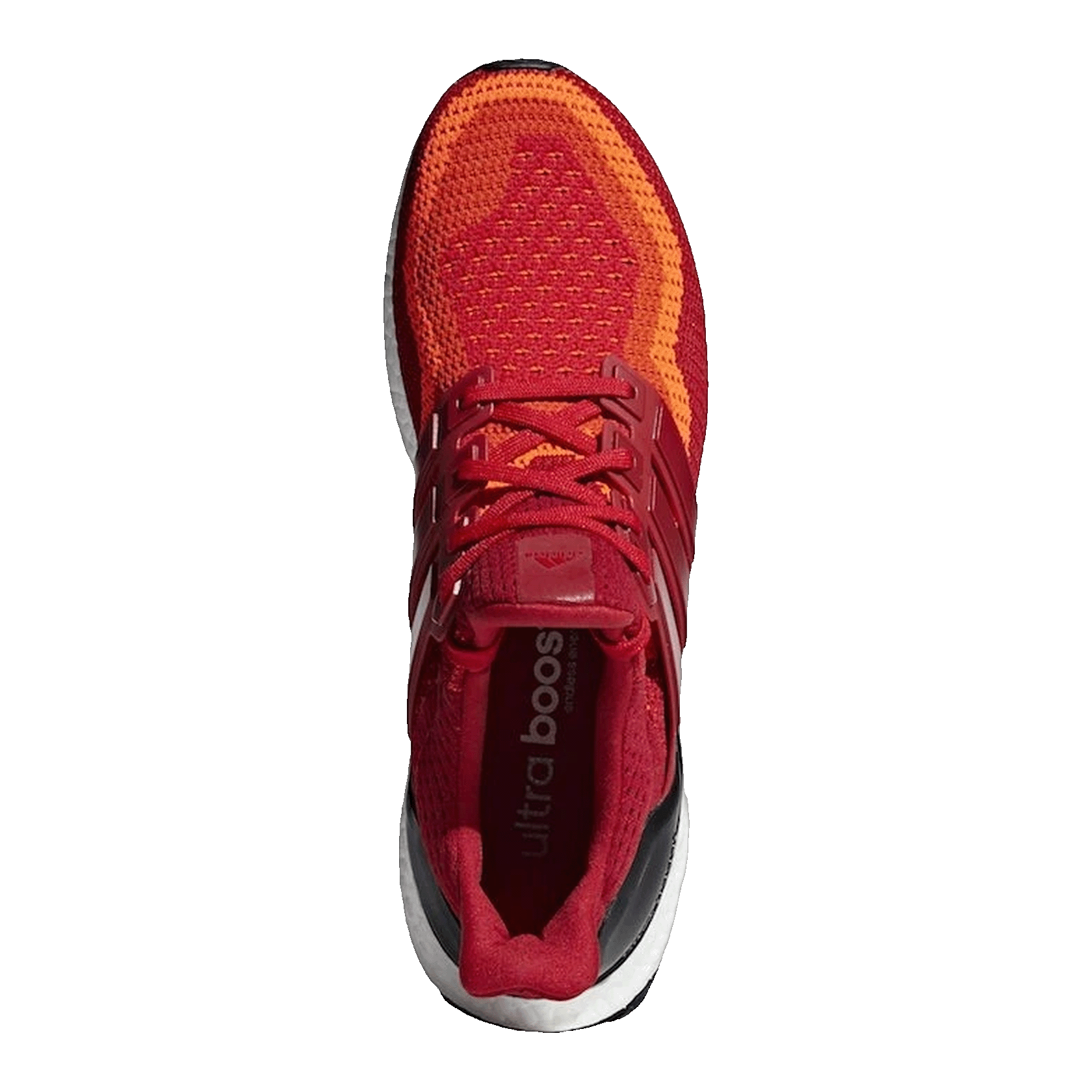 adidas Ultra Boost 2.0 Solar Red Red Gradient Oben AQ4006