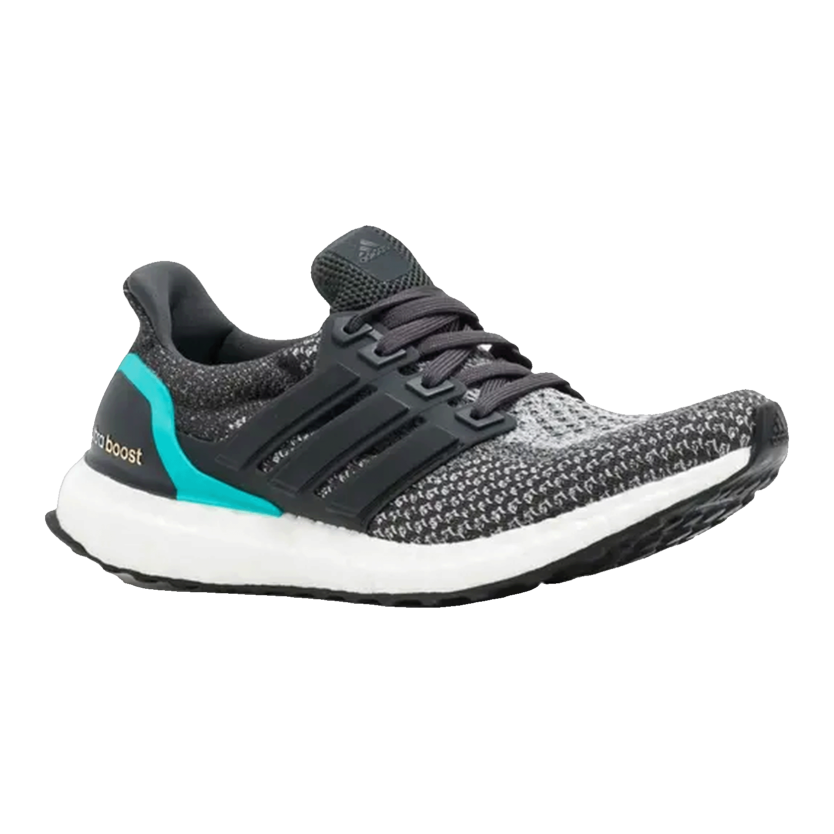 adidas Ultra Boost 2.0 Solid Grey Shock Mint Side AQ5931