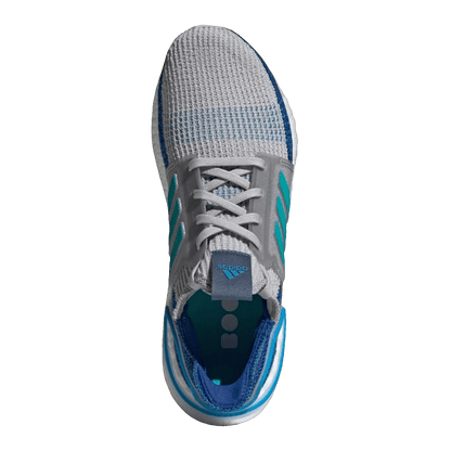 adidas Ultra Boost 2019 Grey Two Shock Cyan Oben
