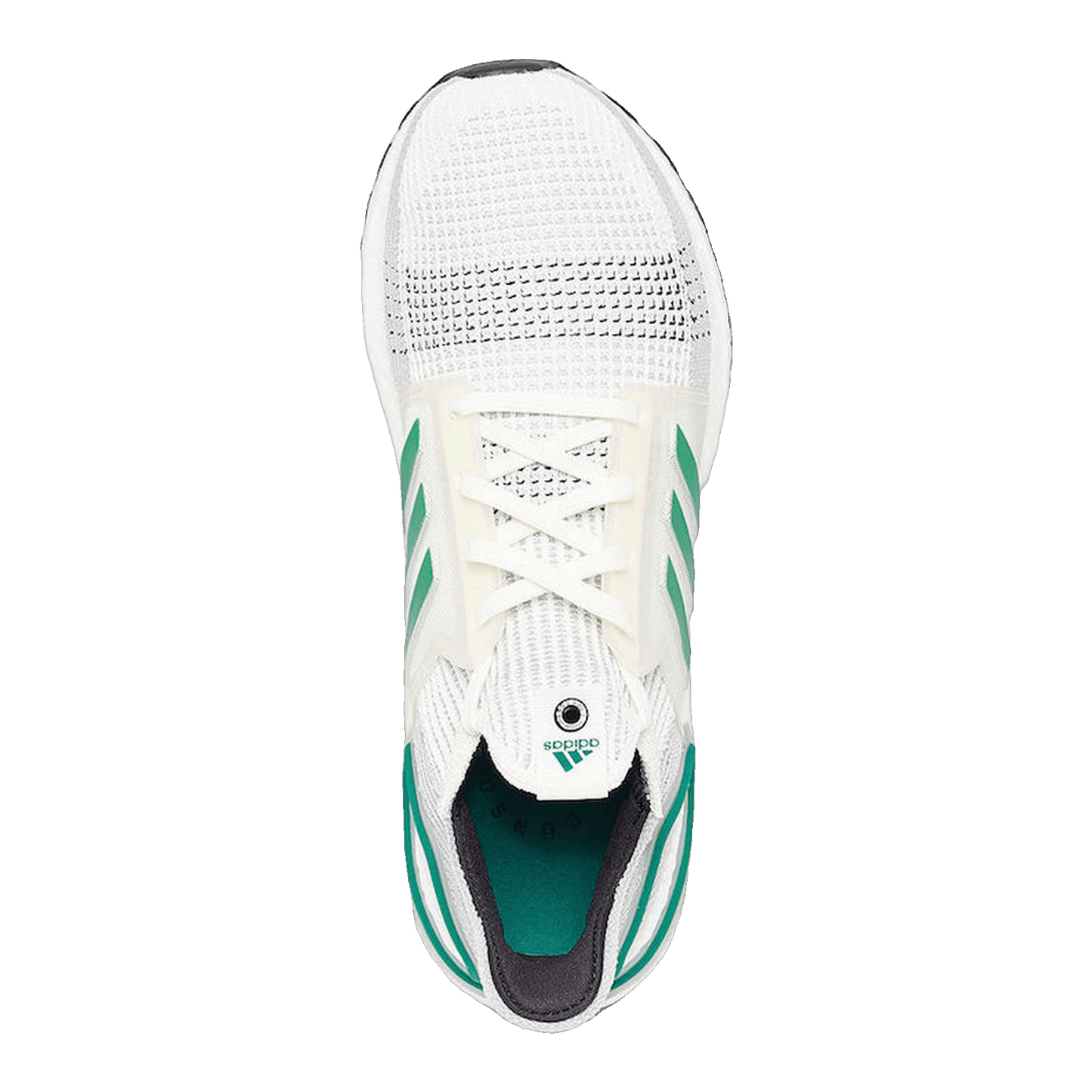 adidas Ultra Boost 2019 White Green Oben EE7517