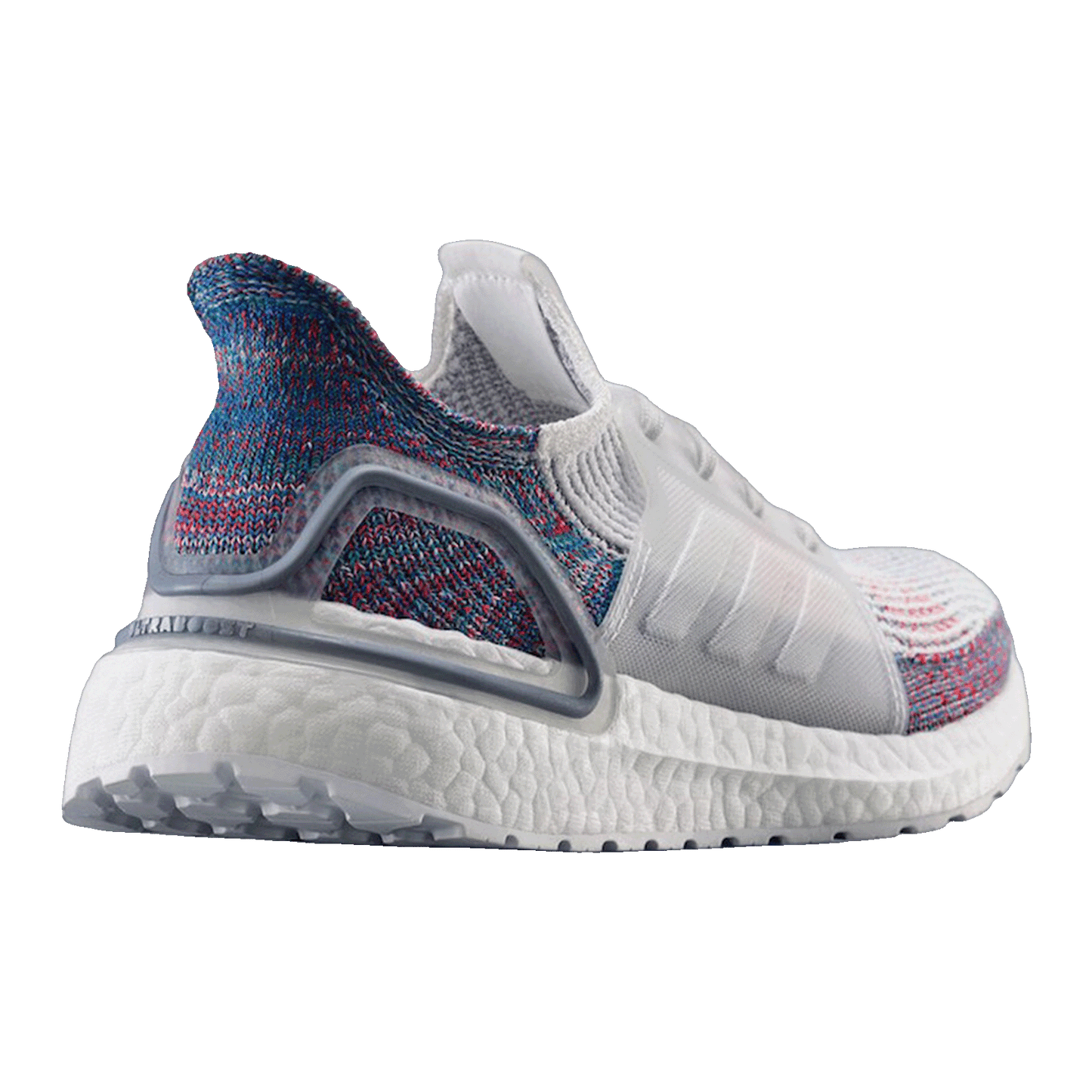 adidas Ultra Boost 2019 White Multi-Color Back