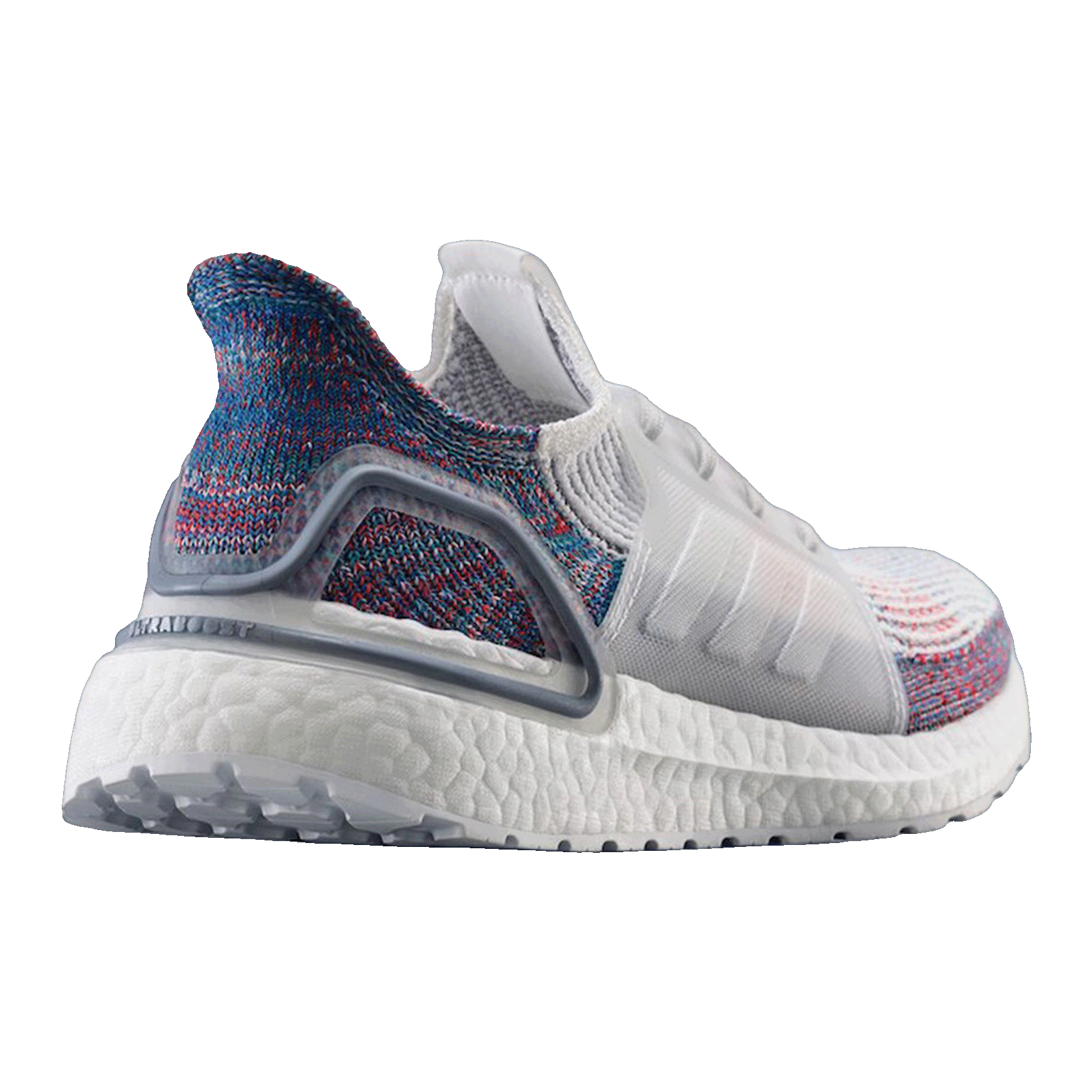 adidas Ultra Boost 2019 White Multi-Color Back