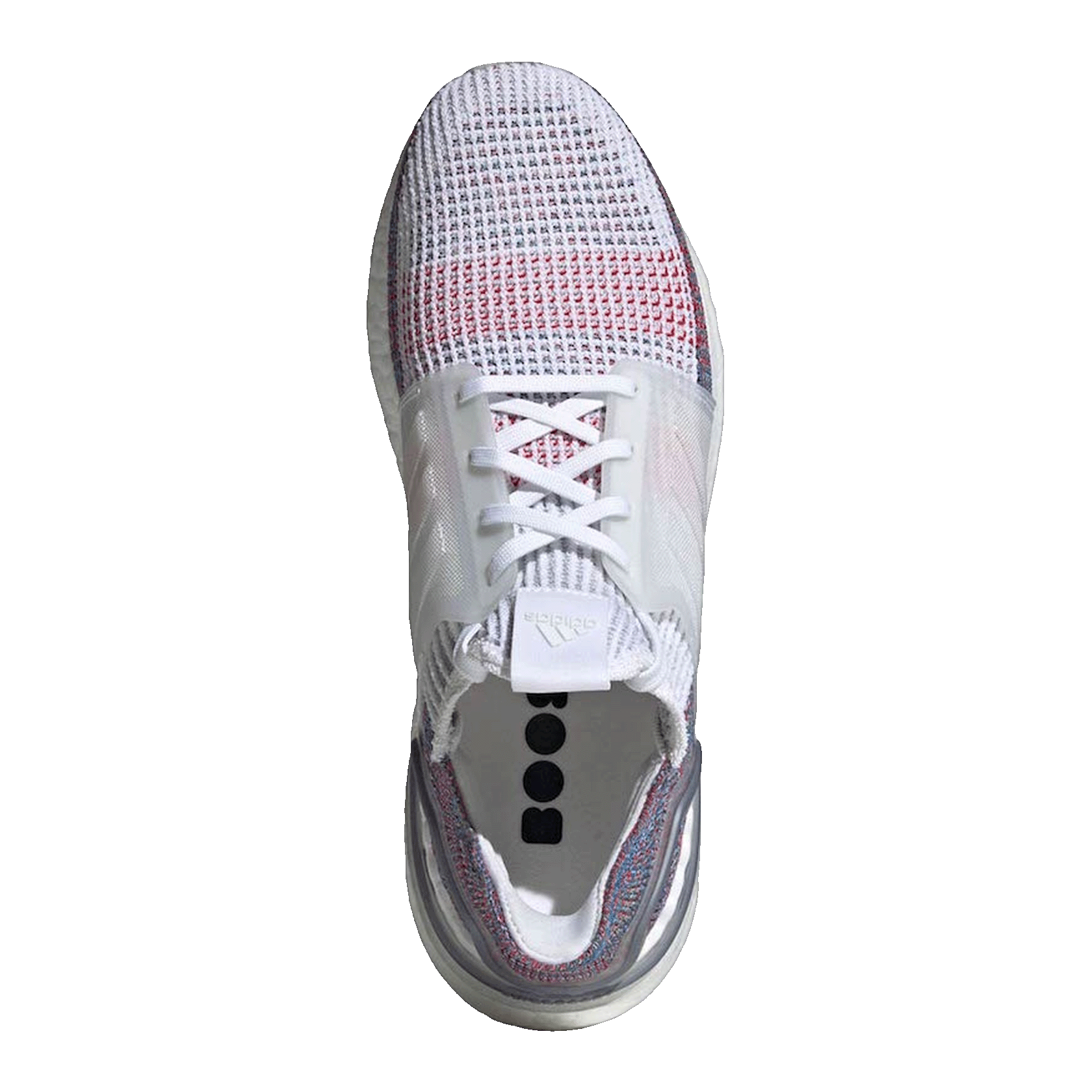 adidas Ultra Boost 2019 White Multi-Color Oben