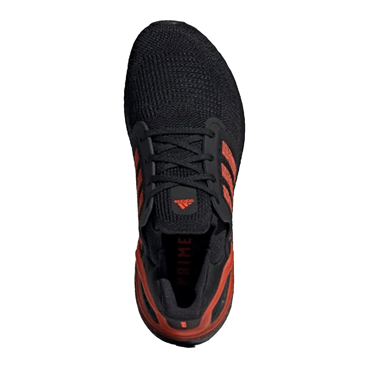 adidas Ultra Boost 20 Black Solar Red Oben