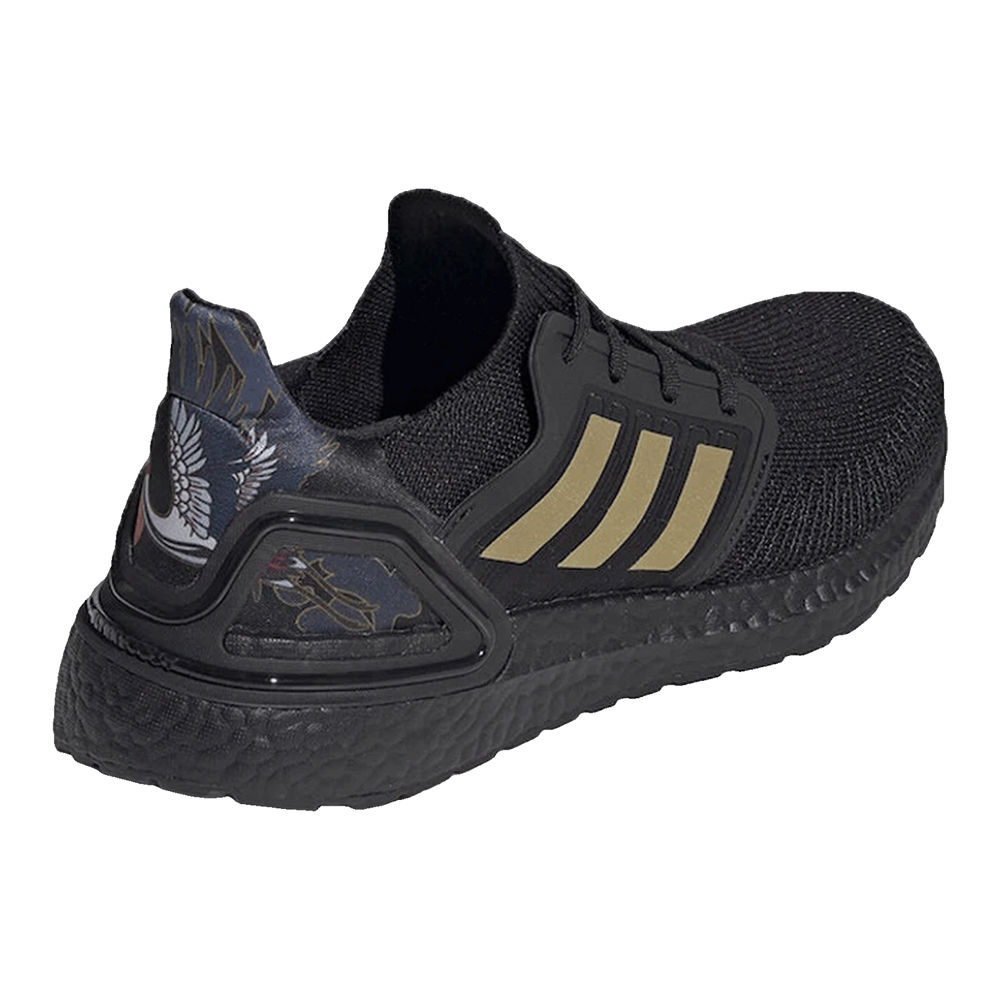 adidas Ultra Boost 20 Chinese New Year Black Gold (2020) Back FW4322