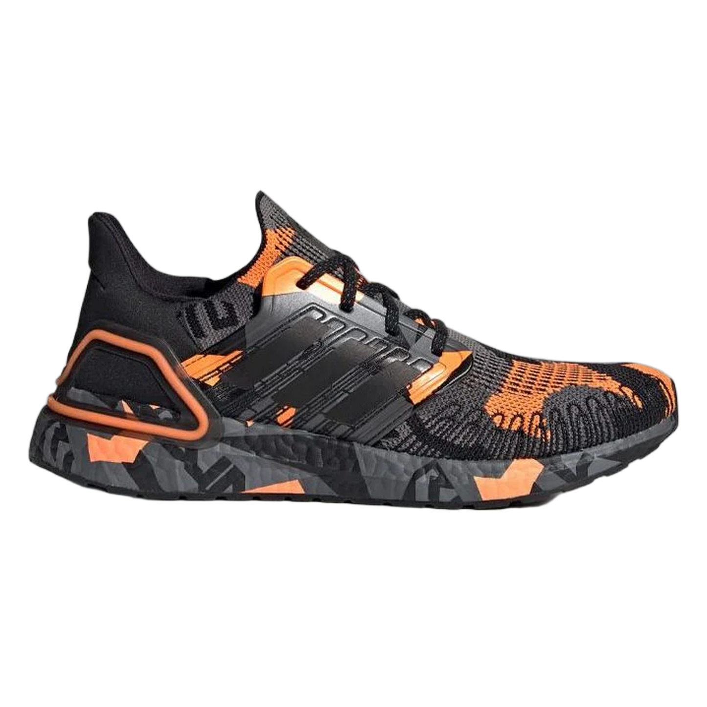 adidas Ultra Boost 20 Geometric Pack Black Signal Orange FV8330