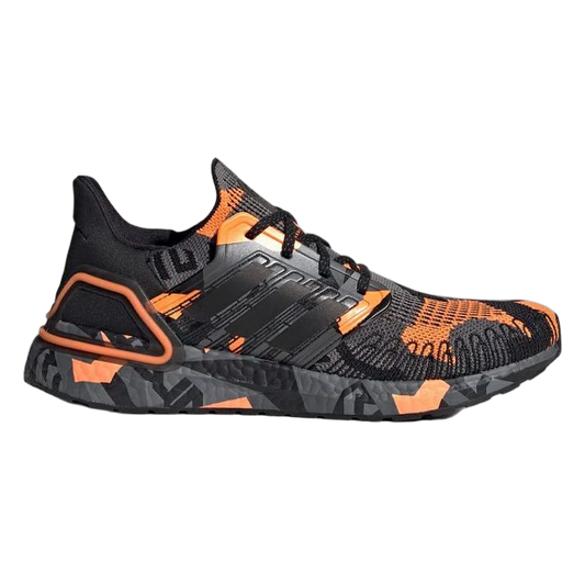 adidas Ultra Boost 20 Geometric Pack Black Signal Orange FV8330