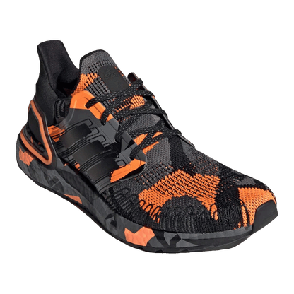 adidas Ultra Boost 20 Geometric Pack Black Signal Orange Side FV8330