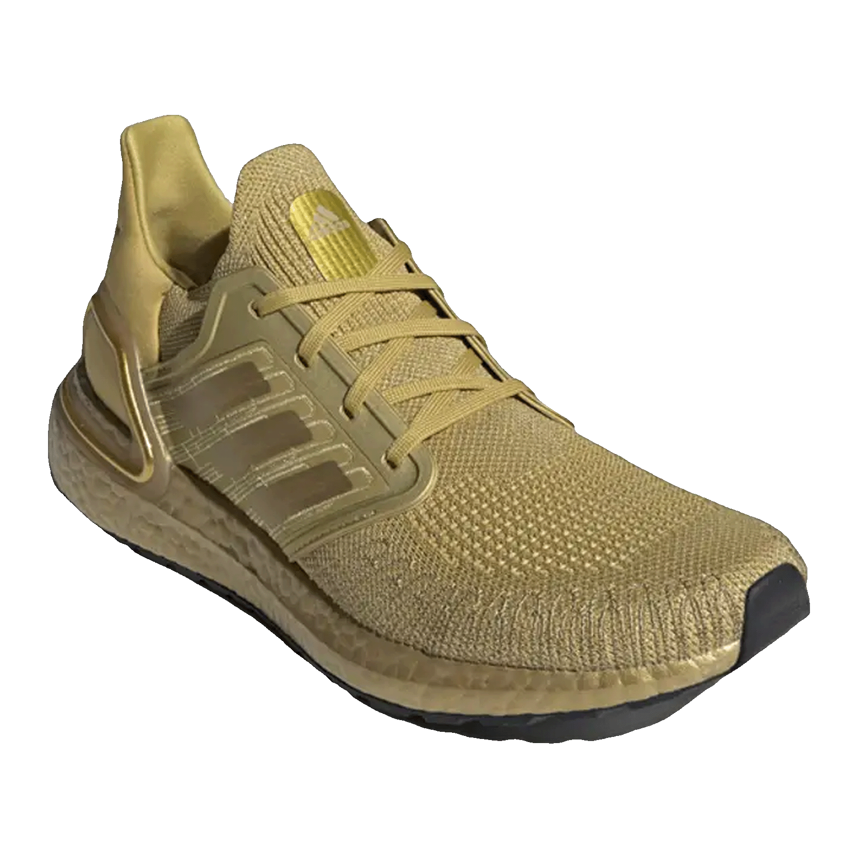 adidas Ultra Boost 20 Gold Metallic Side EG1343