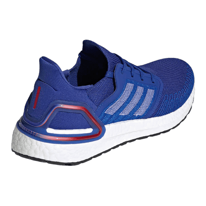 adidas Ultra Boost 20 Royal Blue Scarlet Back