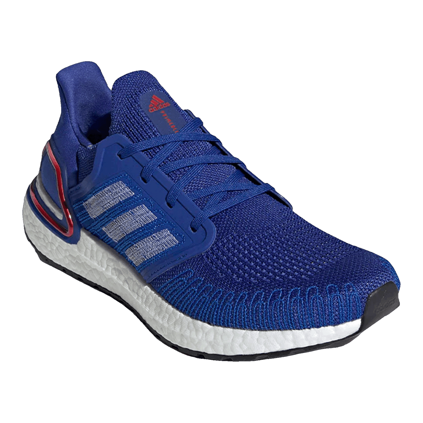 adidas Ultra Boost 20 Royal Blue Scarlet Side EG0758