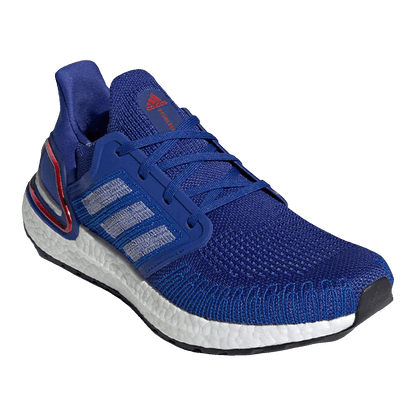 adidas Ultra Boost 20 Royal Blue Scarlet Side EG0758