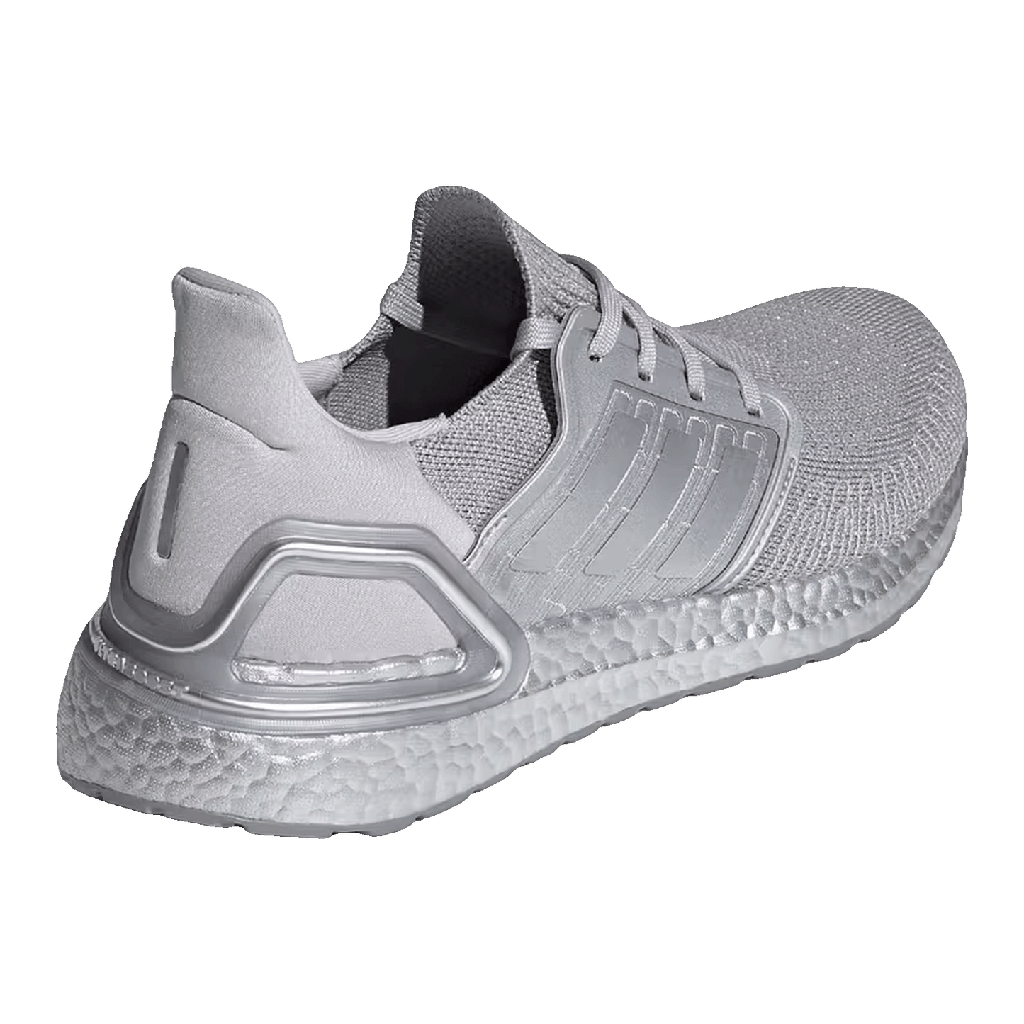 adidas Ultra Boost 20 Silver Metallic Back