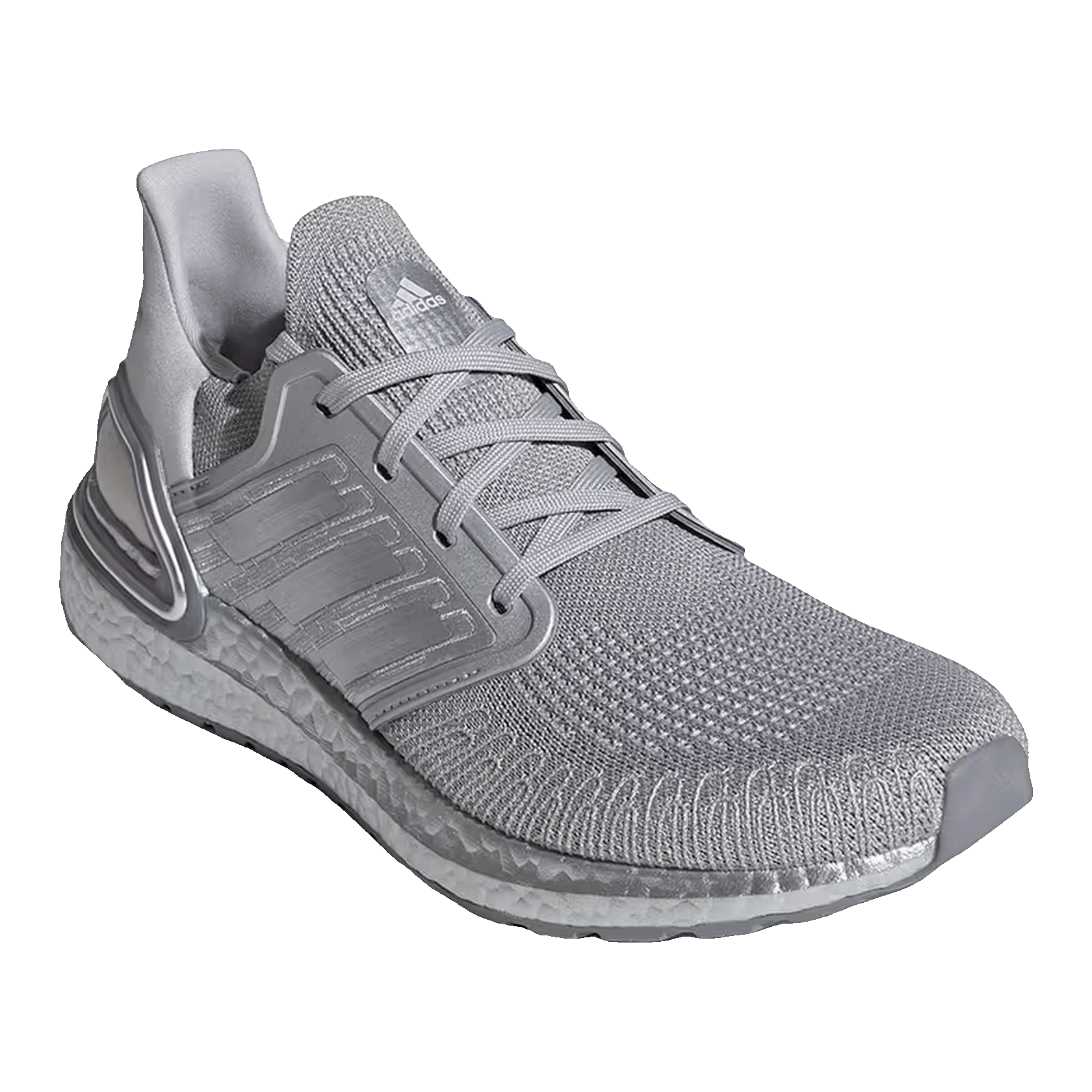 adidas Ultra Boost 20 Silver Metallic Side FV5336