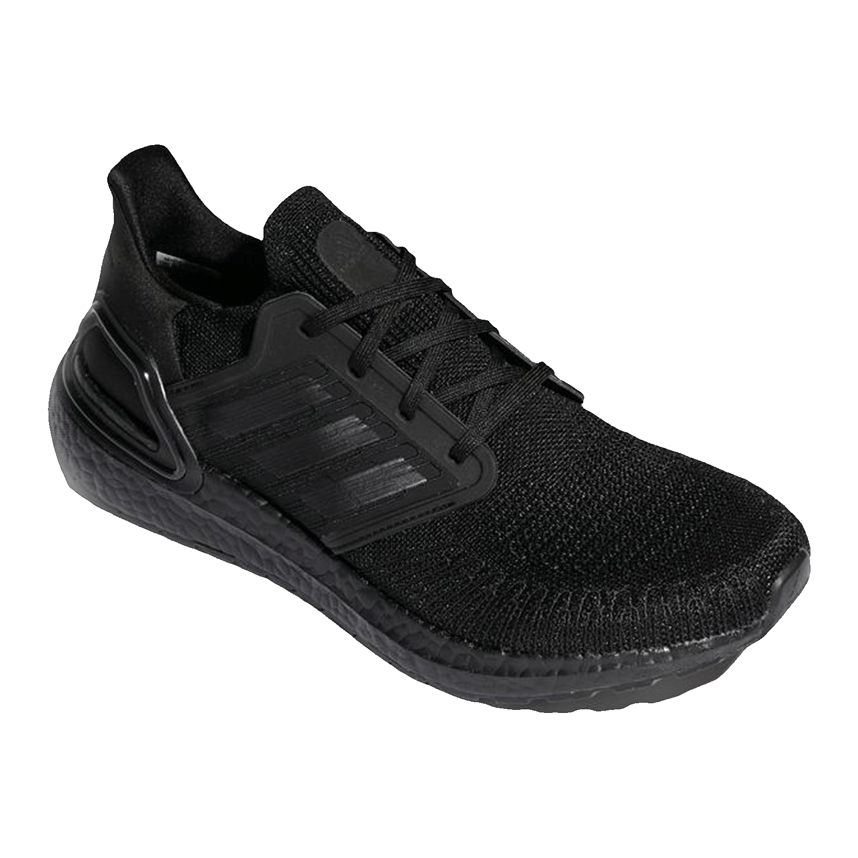 adidas Ultra Boost 20 Triple Black Red Fluo Side G55816