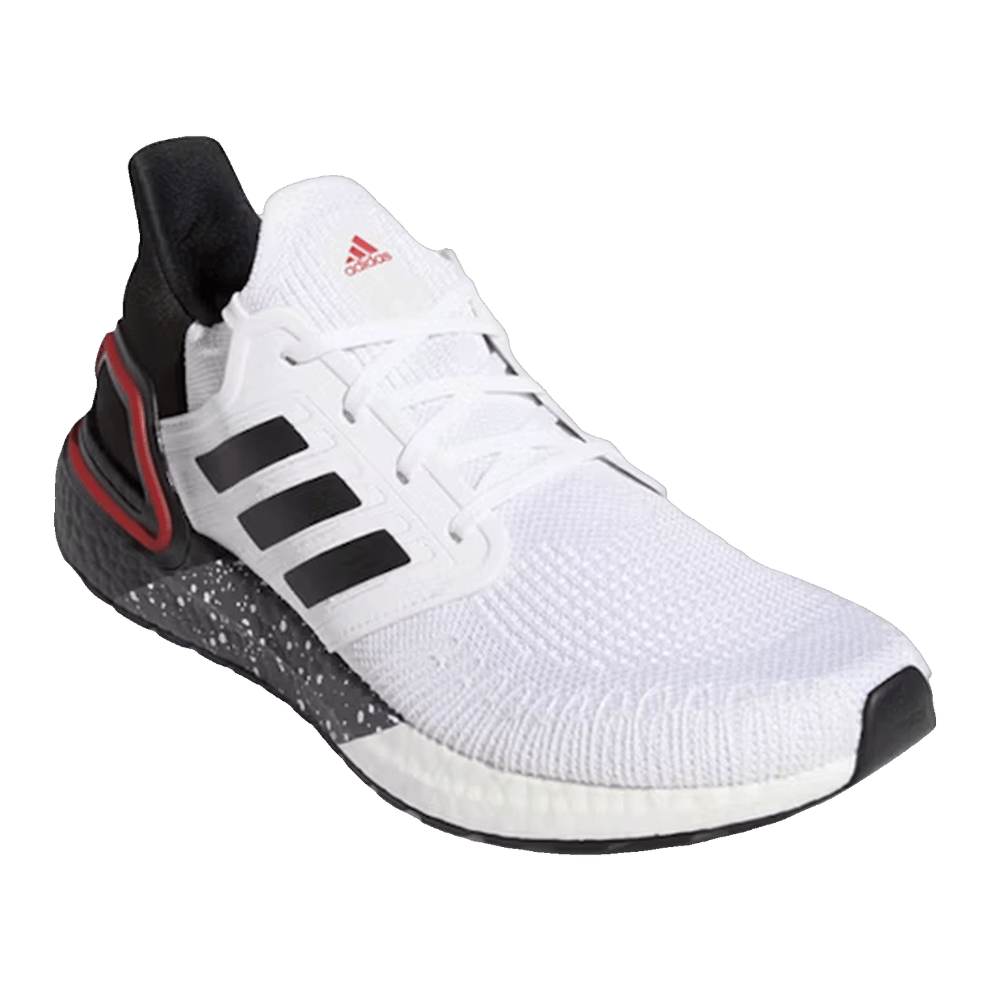 adidas Ultra Boost 20 White Scarlet Side FX8333