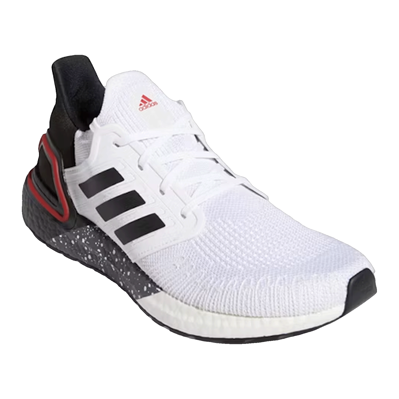 adidas Ultra Boost 20 White Scarlet Side FX8333