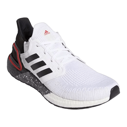 adidas Ultra Boost 20 White Scarlet Side FX8333