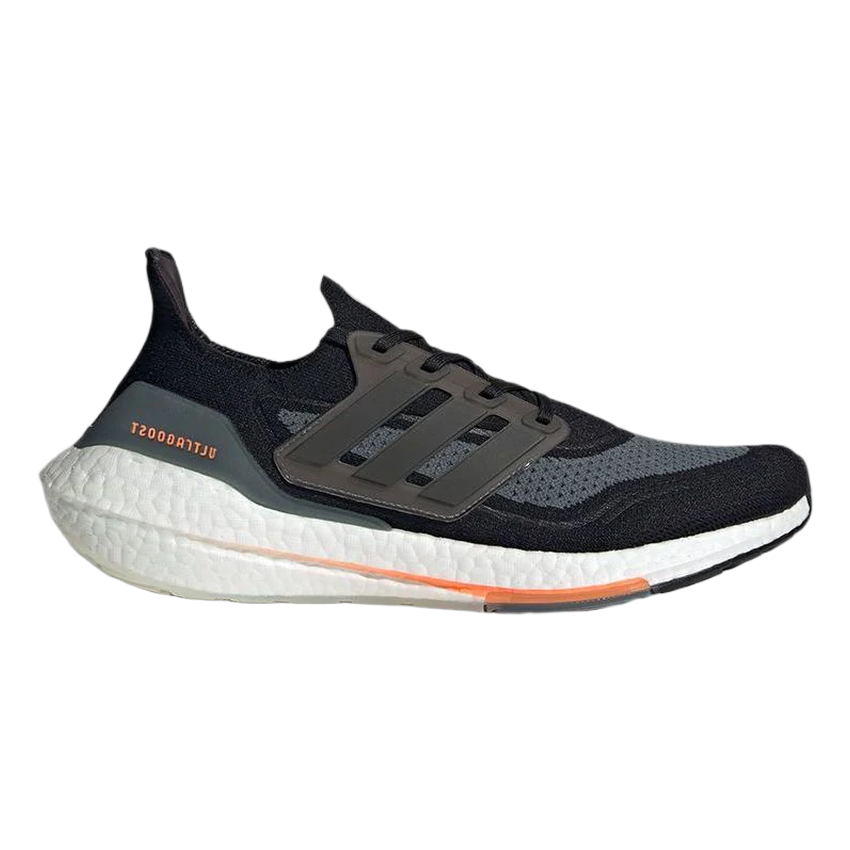 Adidas Ultra Boost 21 Black Blue Oxide Screaming Orange FY0389