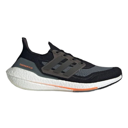 Adidas Ultra Boost 21 Black Blue Oxide Screaming Orange FY0389