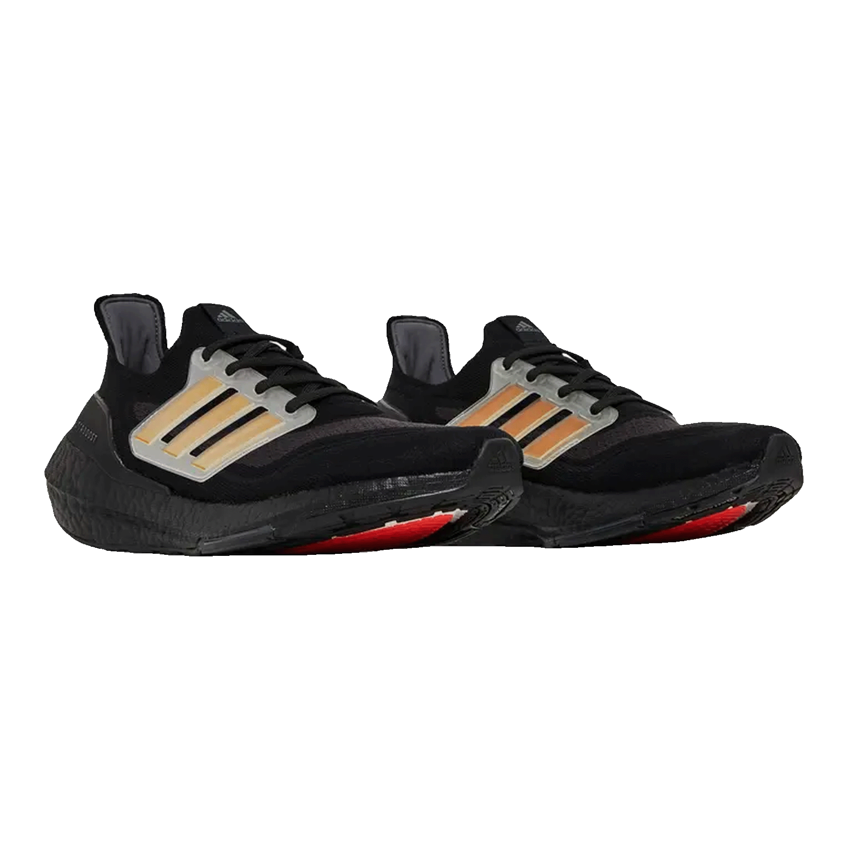 adidas Ultra Boost 21 Black Iridescent Side GX5236