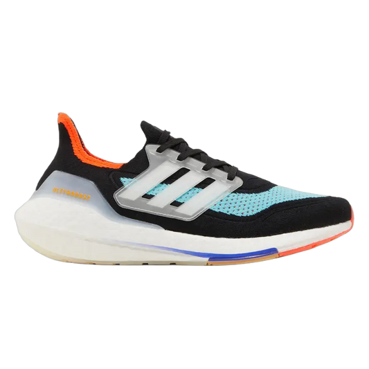 adidas Ultra Boost 21 Black Pulse Aqua S23867