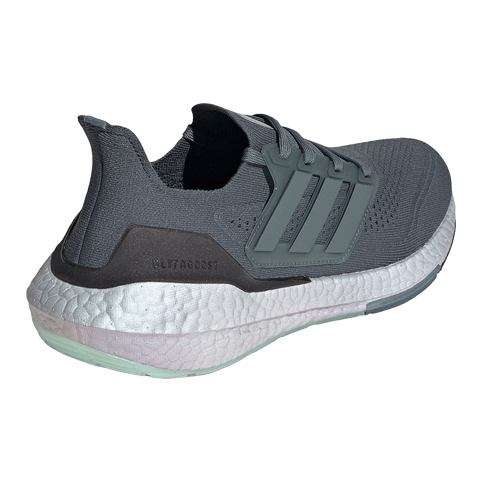 adidas Ultra Boost 21 Blue Oxide Hazy Green Back FY0384