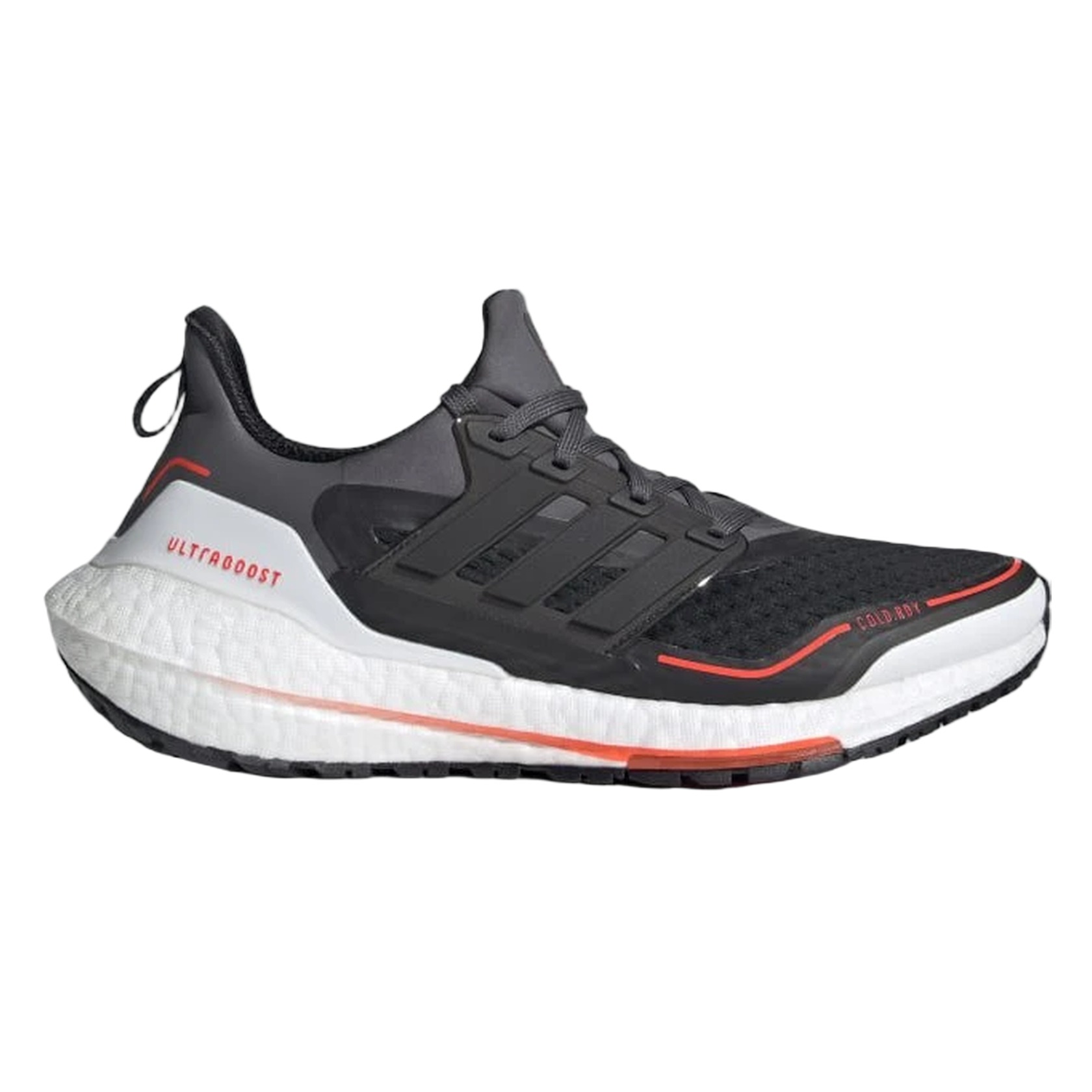 adidas Ultra Boost 21 Cold.RDY Grey Black Solar Red GV7122