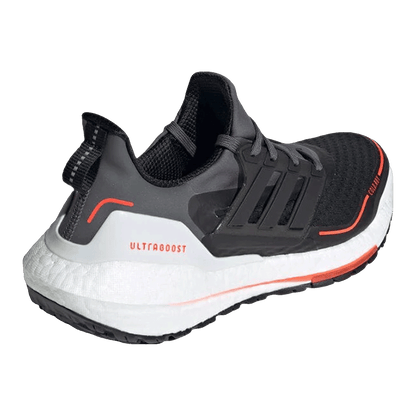 adidas Ultra Boost 21 Cold.RDY Grey Black Solar Red Back GV7122