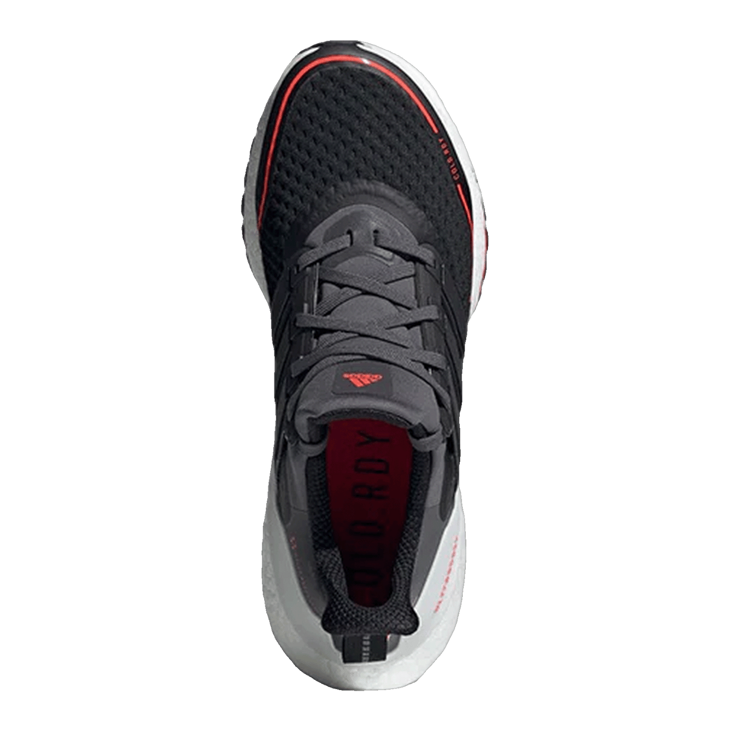 adidas Ultra Boost 21 Cold.RDY Grey Black Solar Red Oben