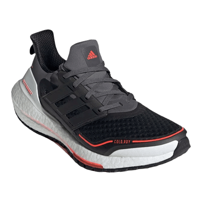 adidas Ultra Boost 21 Cold.RDY Grey Black Solar Red Side GV7122