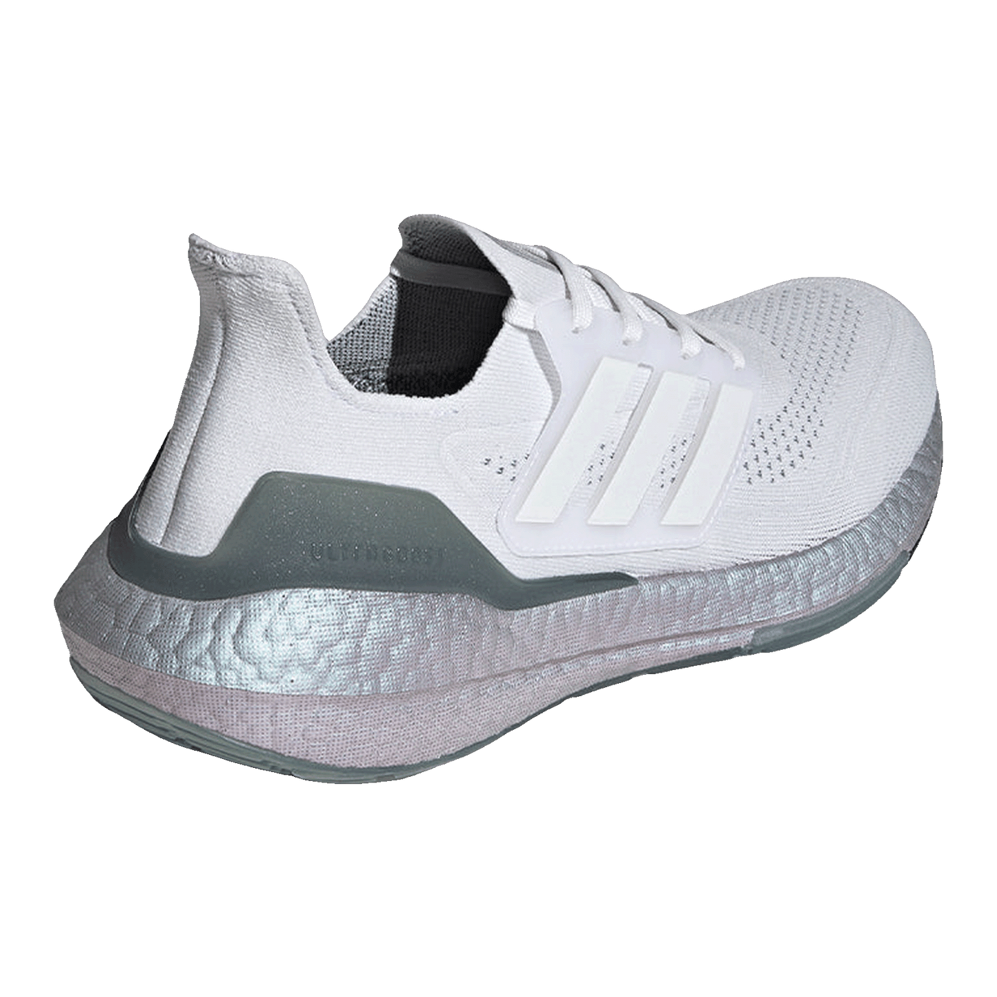 adidas Ultra Boost 21 Crystal White Hazy Green Back