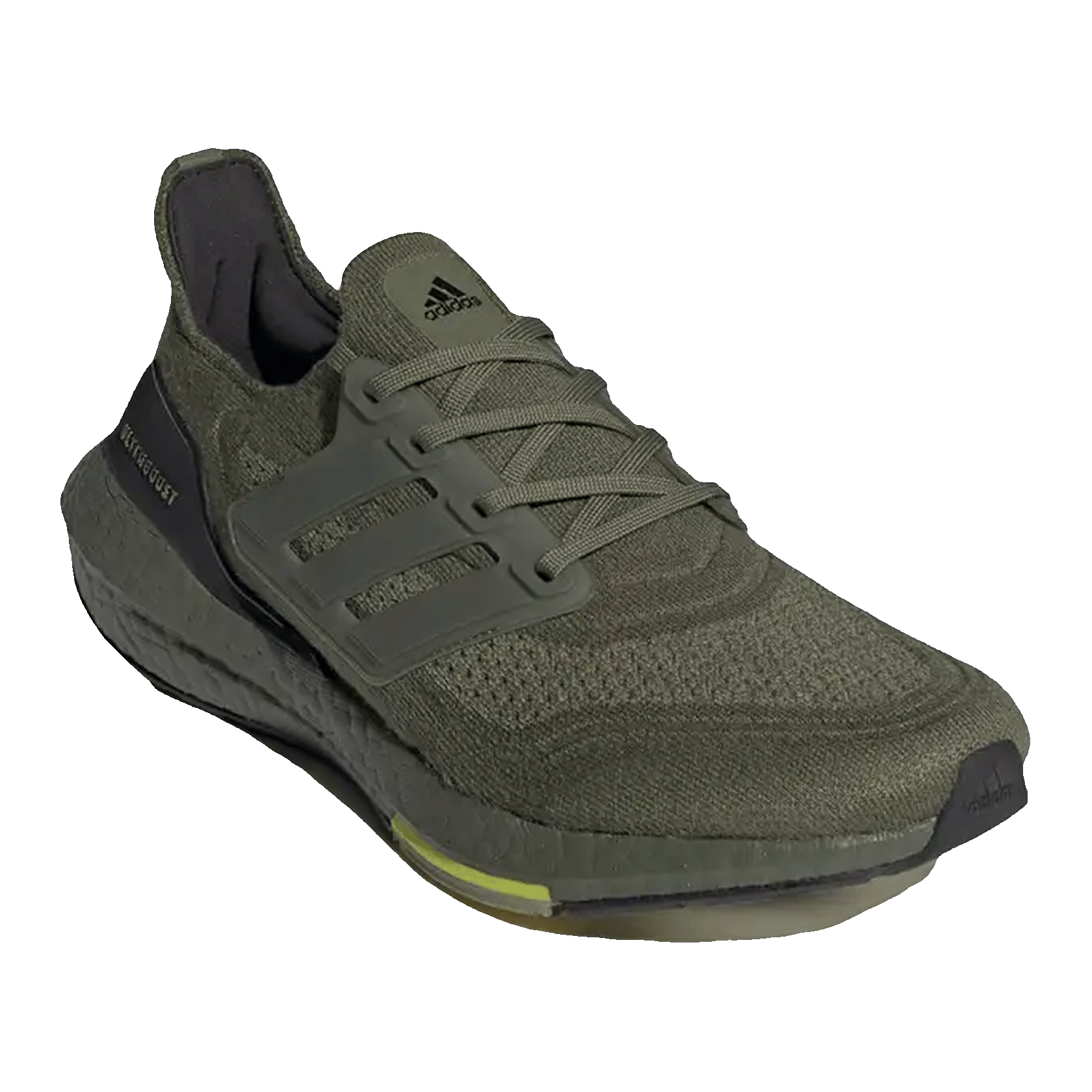 adidas Ultra Boost 21 Focus Olive Side S23876
