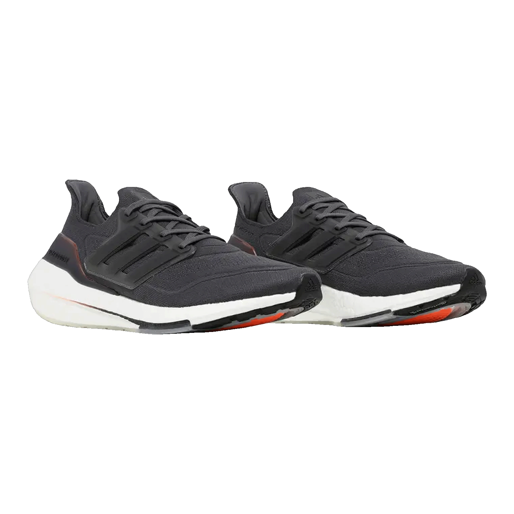 adidas Ultra Boost 21 Grey Screaming Orange Side FY0372