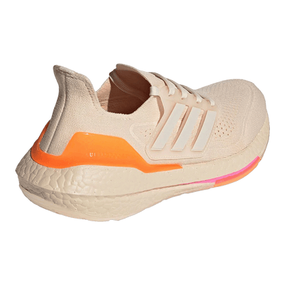 adidas Ultra Boost 21 Halo Ivory Ultra Pop (W) Back FZ1919