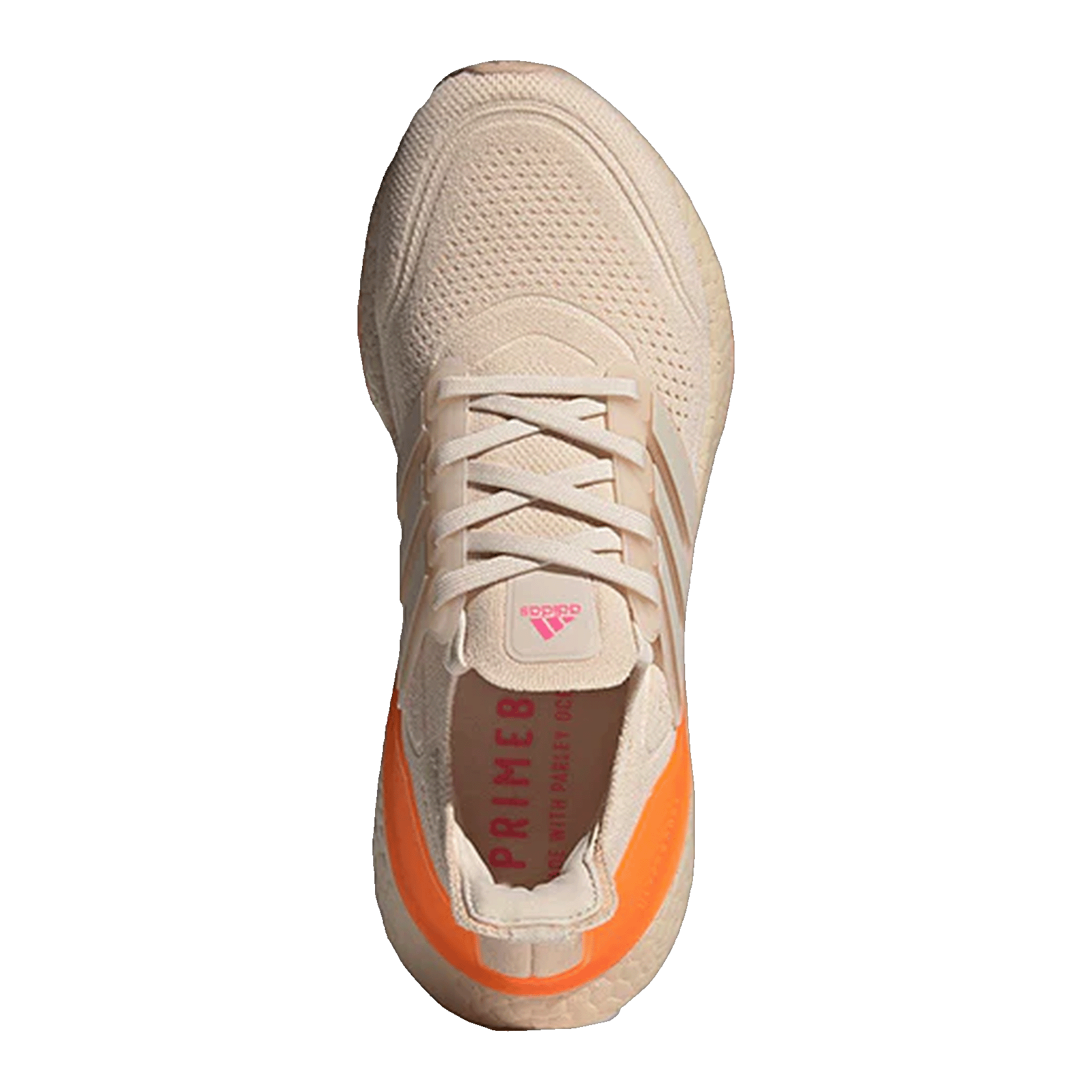 adidas Ultra Boost 21 Halo Ivory Ultra Pop (W) Oben FZ1919