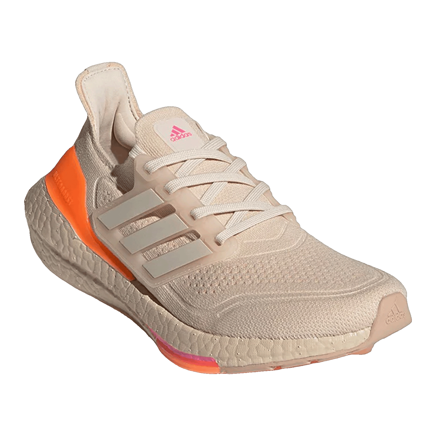 adidas Ultra Boost 21 Halo Ivory Ultra Pop (W) Side FZ1919