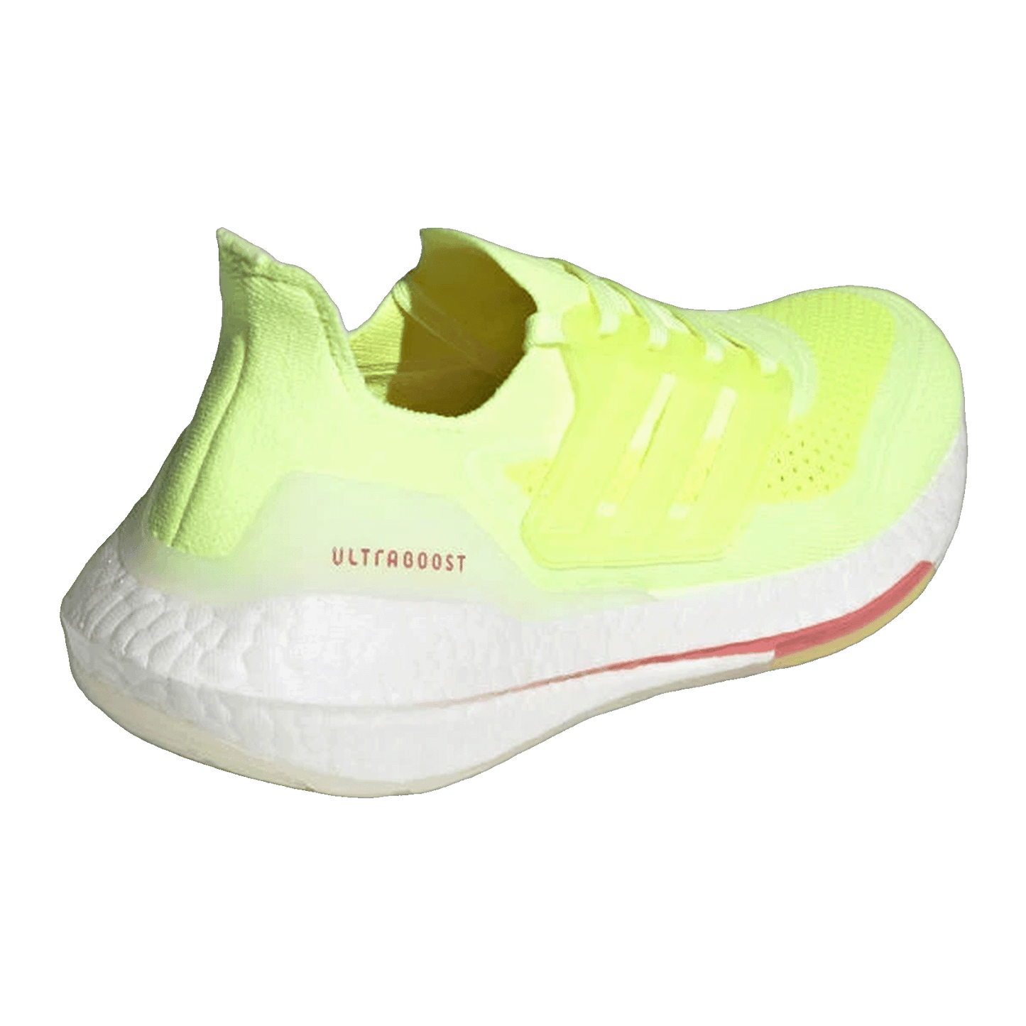 adidas Ultra Boost 21 Hi-Res Yellow Hazy Rose (W) Back FY0398
