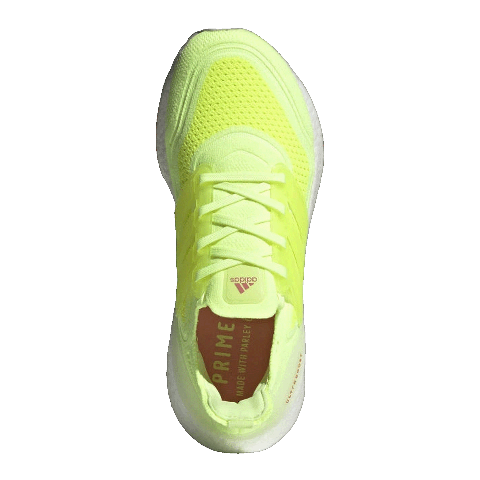 adidas Ultra Boost 21 Hi-Res Yellow Hazy Rose (W) Oben FY0398