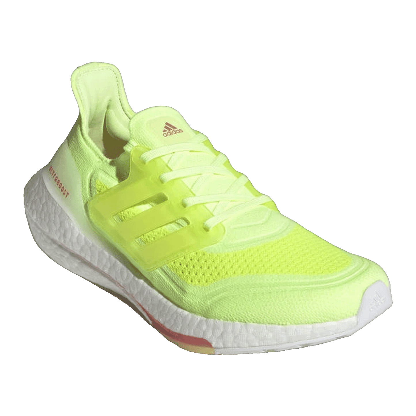 adidas Ultra Boost 21 Hi-Res Yellow Hazy Rose (W) Side FY0398