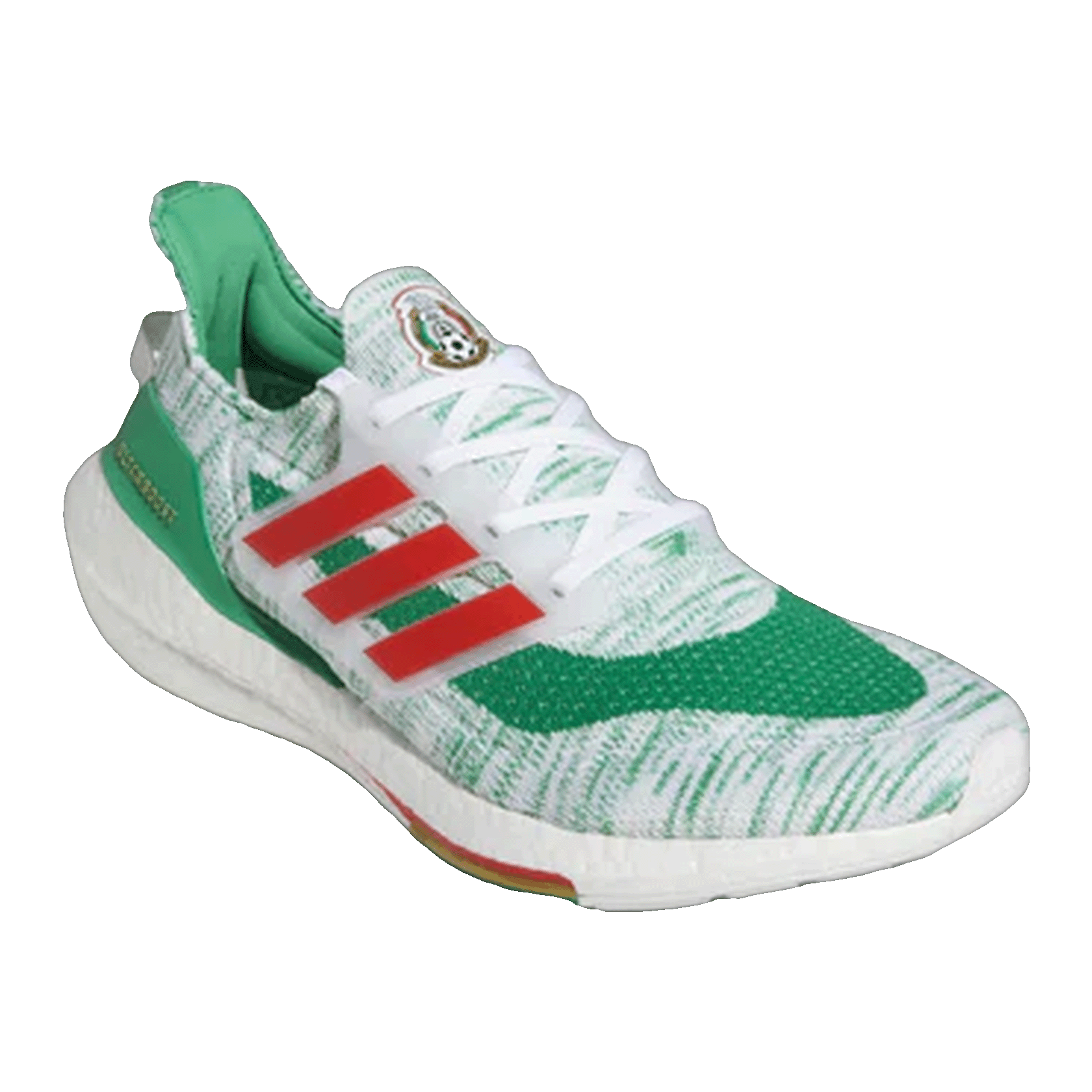 adidas Ultra Boost 21 Mexico National Soccer Team Side GZ7122